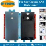 Original Back Battery Cover Sony Xperia XA2 Battery Cover H4113 H3113 H4133 H3123 Housing Door Rear Case Replacement (New)
