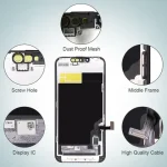 INCELL For iPhone X LCD XR XS Max OLED For iPhone 11 12Pro Display 12 13 MINI 13 PRO MAX Display 14 Pro Max 15 Replacement Parts (New)