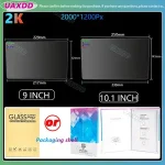 9 10.1 Inch PET Screen Protector Film 2 DIN GPS Car Radio Media Player Navigation Android frame Kit Glass Interior stereo 2K (New)