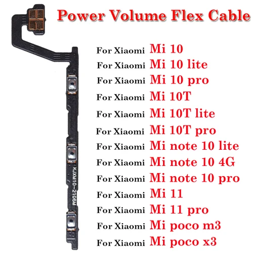 S98acd59b00794476838aaa26c7250a055_500x500 Power Button Key Flex Xiaomi Mi 11 Note 10 10T (New) - Image 1