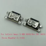 5-100Pcs Charging Type C Dock Connector Usb Charger Plug For Infinix Tecno MegaPad 11 T1101 Smart 9 HD 9HD X6532 Hot 50i X6531 (New)