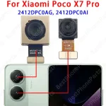 Front Rear Back Camera Xiaomi Poco X7 Pro 5G 2412DPC0AG Main Facing Camera Module Flex Cable Replacement Spare Parts (New)