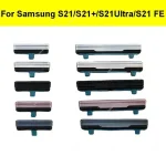 1Set(2) Volume Power On Off Side Button Samsung Galaxy S21 S21 Plus S21 Ultra S21 FE Volume control button Repair Parts (New)