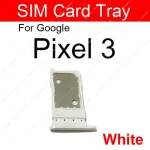 SIM Card Tray Holder Google Pixel 3 3XL 3A XL Sim Reader Slot Socket Module Replacement Repair Parts (New)