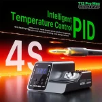 JCD T12 Pro Max Soldering Station 120W PID Temp Control 4S Fast Heating Auto Sleep T12 Solder Iron For Phone Motherboard Repair (New)