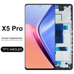 Screen Xiaomi Poco X5 Pro 5G 22101320G 22101320I AMOLED LCD Display Digital Touch Screen Poco X5 Pro Screen Assembly (New)
