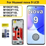 6.57"OLED for Huawei Nova 9 LCD NAM-AL00 NAM-LX9 Display Touch Screen Digitizer Assembly For Huawei Nova9 LCD Replacement Parts Bangladesh