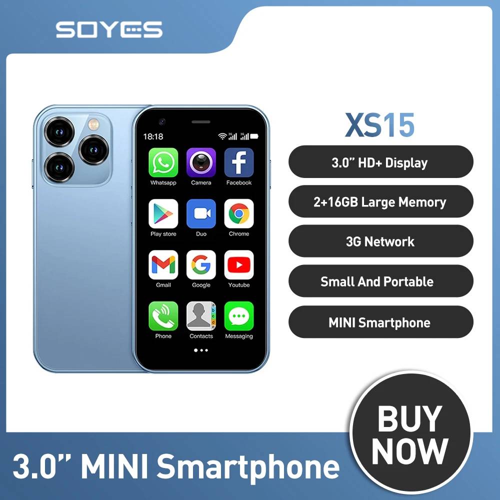 SOYES-XS15-Ultra-thin-3.0Inch-Small-Phone SOYES XS15 Ultra-thin 3.0Inch Small Phone (New) - Image 1