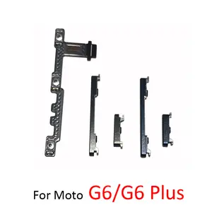 Sa1d6f80f80dc4f22bd7b5e4fef844c5fo_300x300q75 Power Volume Button Flex Motorola Moto G6 Plus Phone BackShell On Off Side Key Cable Black Blue Moto G6 (New) - Image 1