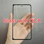High quality touch screen front outer glass with OCA Google Pixel Fold （Oleophobic coating） (New)