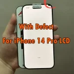 6.1 With Dot Defect iPhone 14 Pro Lcd Touch Screen Digitizer Assembly iPhone 14Pro A2890 A2650 A2889 A2892 LCD (New)