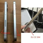 iPhone 14 Middle Frame Chassis Bezel with Side Buttons Phone Rear Housing Replacement Repair Parts (New)