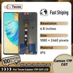 6.8'' For Tecno Camon 17P CG7 LCD Display Touch Screen Digitizer Assembly For Tecno Camon 17P LCD Replacement Parts (New)