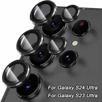 Camera Protector Glass Samsung Galaxy S23 S24 FE S24 Ultra S23 Plus Cover Len Metal Protector Ring Lens Protective Film (New)