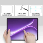 Oneplus Pad GO 2 Tempered Glass Film On OnePlus Pad Go2 Scratch Proof Screen Protector 9H HD Easy To Install 2 Pieces (New)