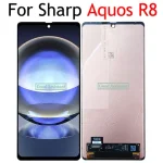 PRO IGZO LTPO OLED 64 Inch Black Sharp Aquos R8 Aquos R8s SH‑52D LCD DIsplay Touch Screen Digitizer Assembly Replacement (New)