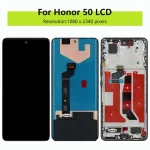 OLED Display Honor 50 LCD NTH-NX9 NTH-AN00 Touch Screen Digitizer Huawei Honor50 LCD Display Replacement Parts (New)