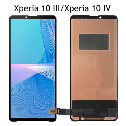 Sa781c68972ac4a8c82ffbddc1f954817v_480x480q75 60 TFT Sony Xperia 10 IV LCD XQ-CC54 XQ-CC72 Display Touch Screen Digitizer Sony Xperia 10 III LCD Replacement (New) - Image 1