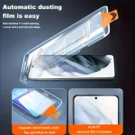 3PCS HD Easy Install Screen Protector Samsung A57 A56 5g A17 A37 A07 A16 S26 S25 S24 Ultra S23 S22 Dust Free Tempered Glass (New)