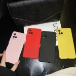 Vivo Y33S Case Vivo Y33S Capas Back Liquid Silicone Shockproof Full Soft Cover Vivo Y21 Y21S Y21T Y21E Y33S Fundas (New)