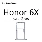 Sim Card Socket Slot Tray Reader Holder Connector Micro SD Adapter Container HuaWei Honor 6A 6X Replacement Parts (New)