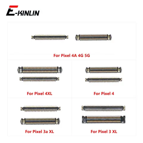 Sac1033ee3f334a47b7a3ec044afc4505K_480x480q75 2pcslot Google Pixel 3 3A 4 XL 4A 4G 5G LCD Display Touch Screen Digitizer FPC Connector On Motherboard Flex Cable (New) - Image 1