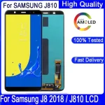 60Super AMOLED LCD SAMSUNG J8 2018 J810 J810F SM-J810F J810G J810Y LCD Display Touch Screen Assembly Replacement (New)