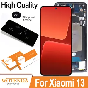 Saf12f6b17a854bc3950b71a197da756bJ_300x300q75-1 6.36''AMOLED Display with frame Xiaomi 13 LCD Mi13 Touch Screen Digitizer Assembly Repair Parts Xiaomi13 MI 13 LCD (New) - Image 1