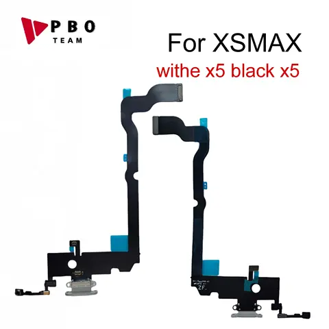 Saf48de3c867e4d1cb052c274c9d88b46c_480x480q75 10PCs USB Charging Port Flex Ribbon iPhone 8G 6S 7 8 PLUS X XS MAX XR Dock Connector Flex Cable plug set replacement Repair (New) - Image 1
