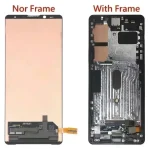 65'' Original Sony Xperia 1 II LCD Display Touch Screen XQ-AT51 XQ-AT52 SOG01 XQ-AT42 LCD With Frame Digitizer Replacement (New)