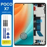 POCO X7 24095PCADG AMOLED Display Screen Replacement Xiaomi POCO X7 LCD Display Digital Touch Screen with Frame Assembly (New)