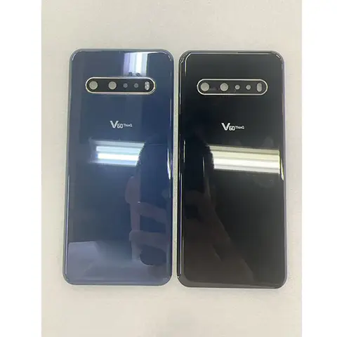 Sb2dfac89ed5d4c2dae517da6613bdffbt_480x480q75 Best Quality Battery Cover Rear Replacement Housing Case LG V60 ThinQ 5G LM-V600 Back Door With Lens Frame Replacement Parts (New) - Image 1