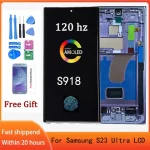 AMOLED Samsung Galaxy S23 Ultra LCD Screen Replacement SM-S918U S918A S918W LCD Display Touch Screen Digitizer Assembly (New)