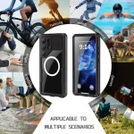 IP68 Waterproof Phone Case with Magnetic Lanyard Samsung Galaxy S25 Ultra S24 (Note: S23 does not have a magnetic feature) (New)