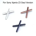 Geniune NEW Charger USB Cover+& SIM Card Cover Sony Xperia Z3 D6603 L55T L55W & Usb Port Dust Plug Replacement Parts (New)