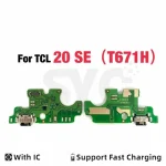 Good quality TCL 20 30 40 SE T610K T671H 6165H USB Charging Dock Connector Port Board Flex Cable Supports fast charging (New)
