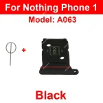 Sim Card Tray Socket Adapter Nothing Phone 1 2 2A 3A CMF Phone 1 Sim Card Reader Slot Connector Holder Repair Parts (New)