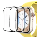 Protector Film Apple Watch 44mm 45mm 40mm 41mm 42mm 44 mm 3D Curved Screen Protectors iwatch series 8 7 SE 6 5 9 Ultra 49MM (New)
