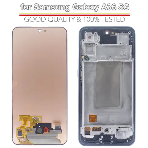 Sbd7e8c44faca4ba0b736a83f6981bc3b9_480x480q75 LCD Samsung Galaxy A36 5G LCD Display Touch Screen Digitizer Samsung A36 5G A366B A366E A366U Phone LCD Screen Assembly (New) - Image 1