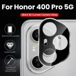 Black 3D HD Tempered Glass Curved Camera Lens Protector Honor 400 Honor400 Pro Lite Light 5G Honar Honer 400Pro Honor400Pro (New)