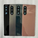 Sony Xperia 5 III XQ-BQ52 XQ-BQ72 XQ-BQ42 XQ-BQ62 Glass Battery Cover Rear Door Panel Housing Case With Camera Lens Replace (New)
