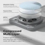3Pcs HD Camera Lens Tempered Glass Protector Cover Flim Nothing Phone 3a Pro Rear Camera Lens Anti-scratch Cap (New)