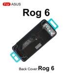 Backcover Asus ROG Phone 6 Rear Housing Door ROG6 Back Glass Cover with Adhesive Replacement Repair Parts (New)