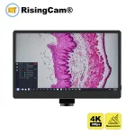 RisingCam 11.6inch LCD HD Screen 4K 30fps HDMI and USB output imx678 CMOS sensor Digital Microscope Camera with screen (New)