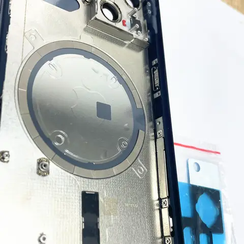 Sc4210e7bda6d4569bd56bd5edfd74efel_480x480q75 Rear Housing iPhone 13 13Mini Back Battery Door Rear Glass + Middle Frame Cover SIM Tray Side Key Replacement CE Logo (New) - Image 1