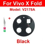 Back Rear Camera Glass Lens VIVO X Fold X Fold+ Plus X Fold2 X Fold 2 X Fold3 Pro Rear Camera Lens Adhesive Repair Parts (New)