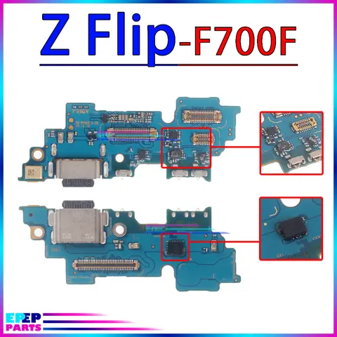 Sc5f39dba855d40cb9aee5c8afea1d382H_480x480q75 Usb Dock Charger Port for Samsung Galaxy Z Flip 2 3 4 5 6 7 Fe 5G F700 F707 F711 F721 F731 F741 F761 F766 U B F Charging Board (New) - Image 1