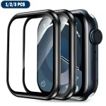 Screen Protector Apple Watch Series 9-8-7-6 5 4 Se ultra-2 49mm 41mm 45mm 40mm 44mm 3D (Not Tempered Glass) Film Accessories (New)