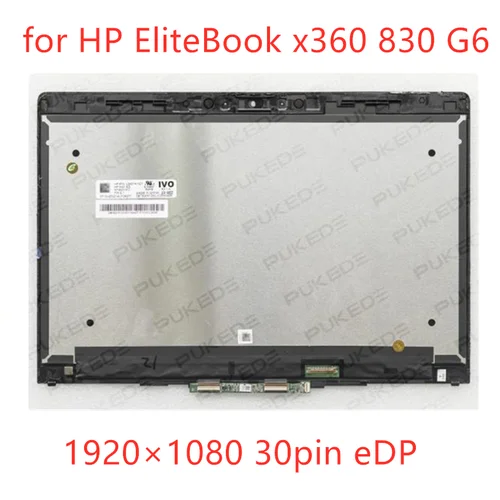 Sc8988d9582c44c419461eb1c48f20564o_500x500 HP EliteBook X360 830 G6 lcd screen assembly Replacement LED Touch screen (New) - Image 1