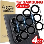Tempered Glass Camera Protectors Samsung Galaxy Z TriFold 9H Hardness Anti scratch Camera Lens Films Samsung Z TriFold (New)